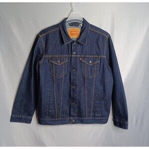 Levi's Jacket Mens XL Blue Denim Button Front Classic Casual Western Cowboy